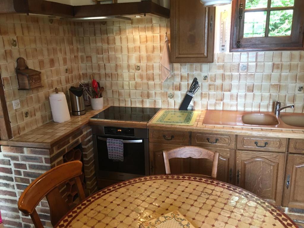 Maison avec piscine à Honfleur Villa Genneville Esterno foto